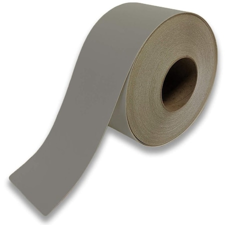 Pristine Products Gray, Industrial Floor Tape, 4'' x 100 ft Q4GRY